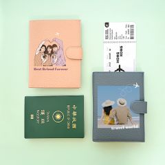 皮革護照套情境展示