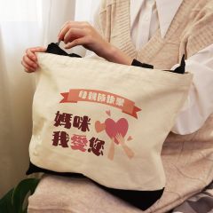百搭托特包帆布袋示意