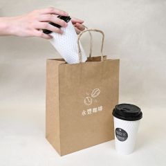 單色印刷紙袋使用展示