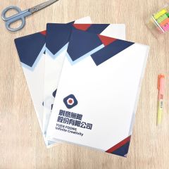 透明資料L夾平放展示