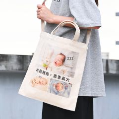 兩用肩背袋帆布袋展示