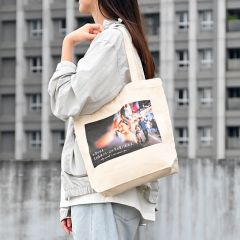 方型肩背袋帆布袋實背