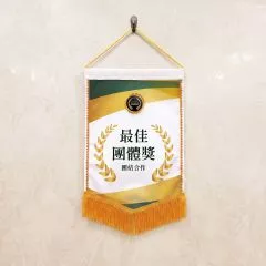 團體表揚紀念錦旗展示