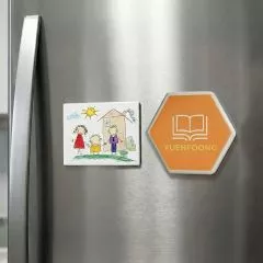 不同規格客製陶瓷磁鐵吸附冰箱上