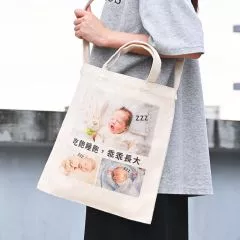 兩用肩背袋帆布袋展示