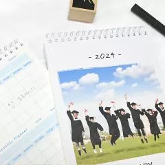 上翻線圈計畫手帳展示