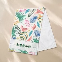 精緻款俐落短毛毛巾正反面
