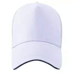 經典鴨舌老帽-白色