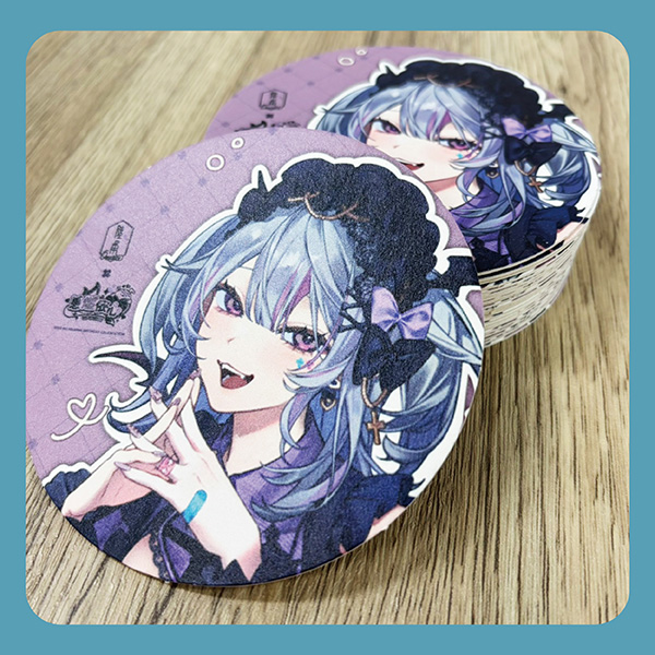 創作插畫紙杯墊印刷成品