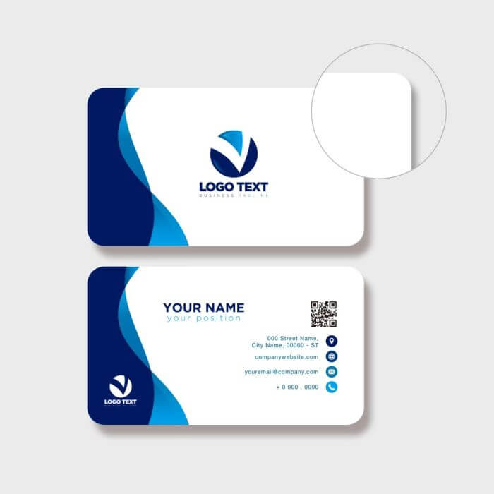 名片設計導圓角