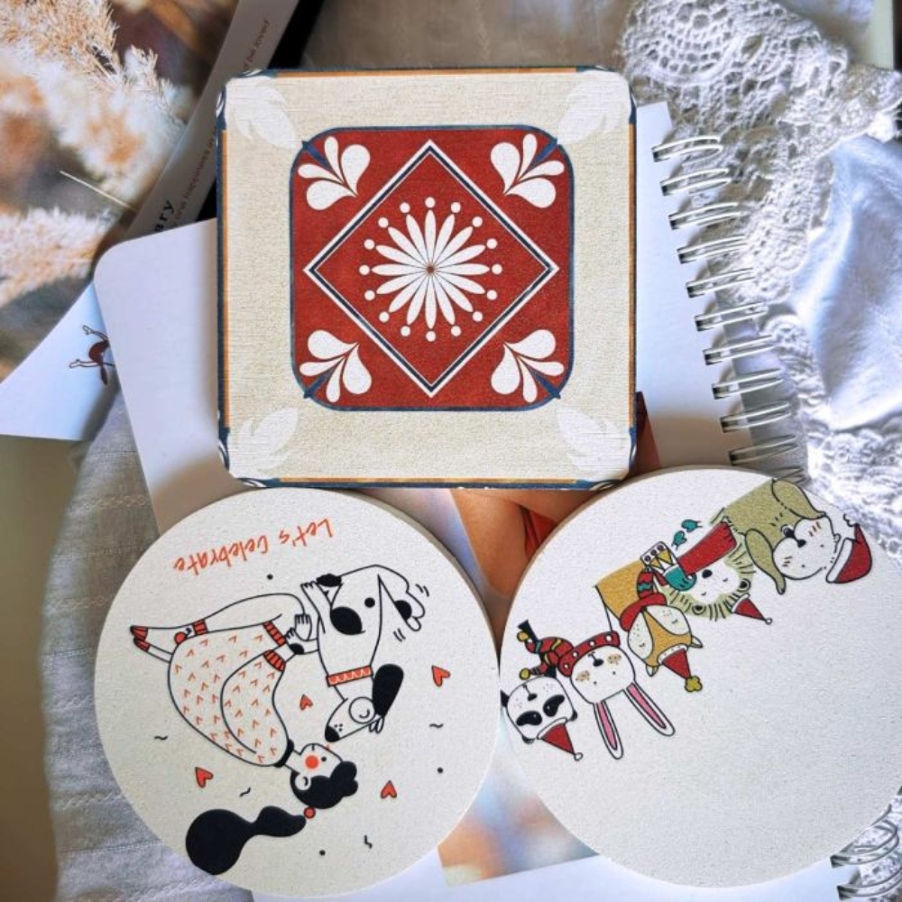 永豐雲端印刷網|珪藻土吸水杯墊